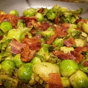 brussel sprouts with bacon