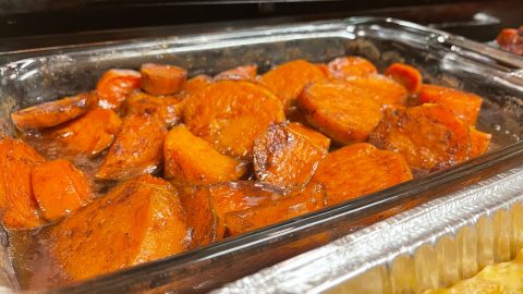 Baked Candied Yams - On My Kids Plate